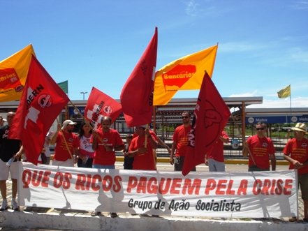 Bancários preparam GRANDE MANIFESTAÇÃo para o DIA NACIONAL DE LUTAS