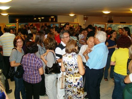 Exposição de Artes Plásticas é SUCESSO ABSOLUTO na abertura da Jornada Cultural 2009