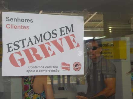 Bancários fecham Real, Santander e HSBC no 7Âº dia de GREVE  