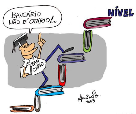 Setor bancário registra alto nÃ­vel de escolaridade