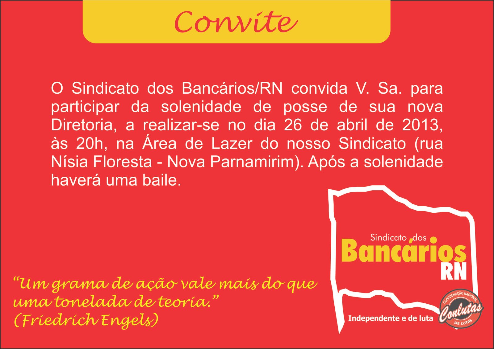 Você é nosso convidado!