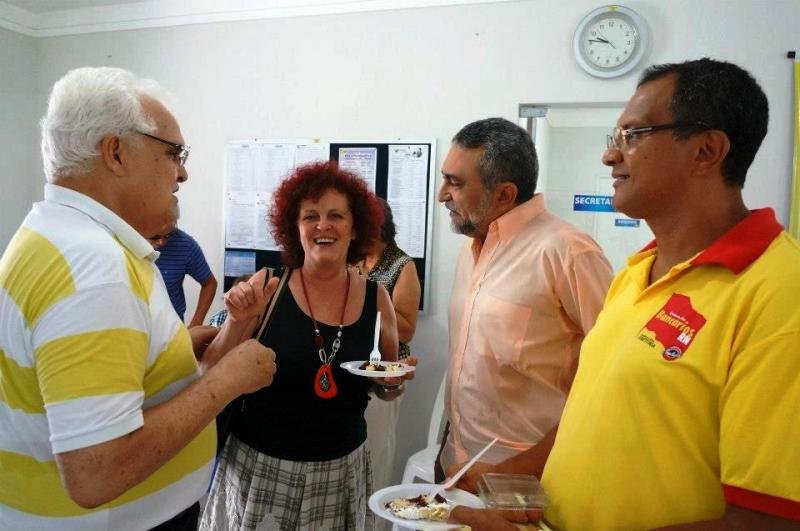 Sindicato prestigia confraternização dos aniversariantes do mês de abril da AFABB