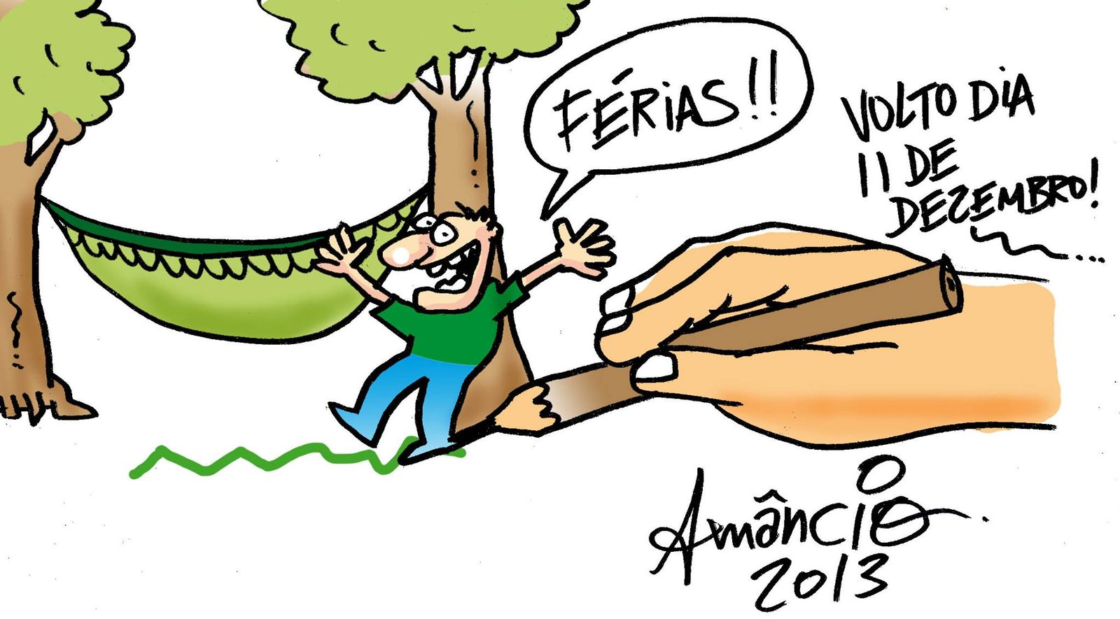 Amâncio deixará saudades